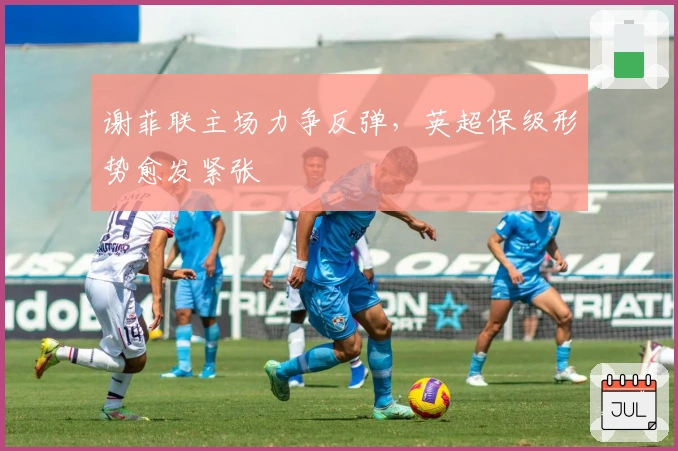 谢菲联主场力争反弹，英超保级形势愈发紧张